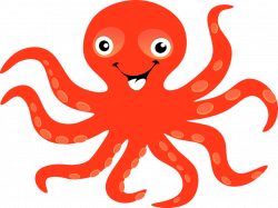 Octopus clipart gambar pencil and in color png - ClipartPost