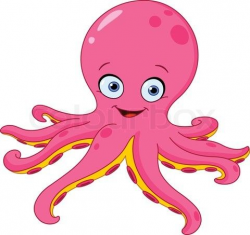 octopus cartoon | Stock vector of \'Cute octopus\' | Cute ...