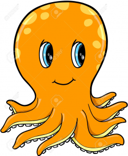 Orange Clipart octopus 3 - 1067 X 1300 Free Clip Art stock ...