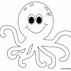 Octopus Outline Drawing at PaintingValley.com | Explore ...
