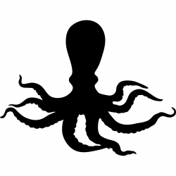 Free Octopus Silhouette Vector, Download Free Clip Art, Free ...