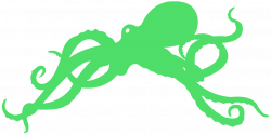 Giant Octopus silhouette - Free Vector Silhouettes | Creazilla