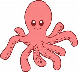 Pink Octopus Png - Clipart Transparent Background Octopus ...