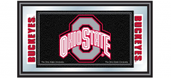 Trademark Games Ohio State Buckeyes Logo Black Mirror