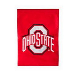 Evergreen 1 ft. x 1-1/2 ft. Ohio State University Applique Garden Flag