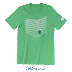 Ohio University Paw State Ohio T-shirt - Green