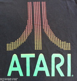 Details about Men\'s 2XL Atari Video Arcade Game Logo Old Navy T-Shirt