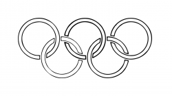 How to Draw the Olympics Logo (symbol)