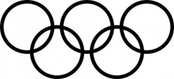 Olympics Clipart Black And White - ClipArt Best | Ring icon ...