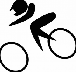 Cycling, Pedaling, Sporting, Logo, Symbol, Sports, Bicycle ...