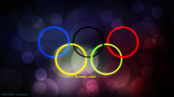 Olympic Logo Photoshop Wallpaper Tutorial on Behance