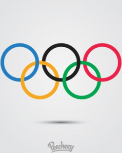 Olympic rings logo Free vector in Adobe Illustrator ai ( .ai ...