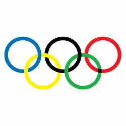 Olympic circles vector logo - Free vector image in AI and ...