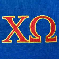 Deluxe Chi O Apron Chi Omega Logo for Men or Women