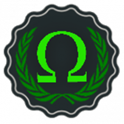 Green Omega Badge - Roblox