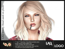 Second Life Marketplace - *** rojo *** Logo & LAQ Head Head ...