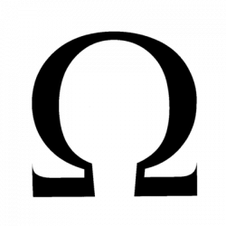 Omega Symbol transparent PNG - StickPNG