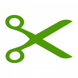 Free Clipart: Openclipart Scissors Logo in Green | openclipart