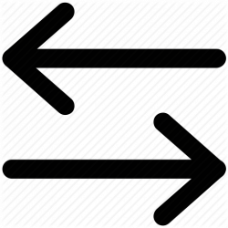 Transparent Opposite Arrows Transparent & PNG Clipart Free ...