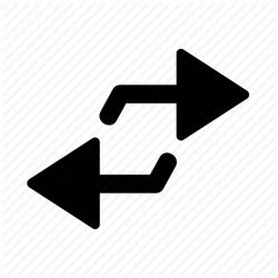 Transparent Opposite Arrows Transparent & PNG Clipart Free ...