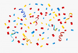 Transparent Confetti Clipart Png - Transparent Background ...