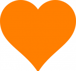 Free Orange Heart Cliparts, Download Free Clip Art, Free Clip Art on ...