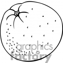 Orange Clipart Black And White | Clipart Panda - Free Clipart Images