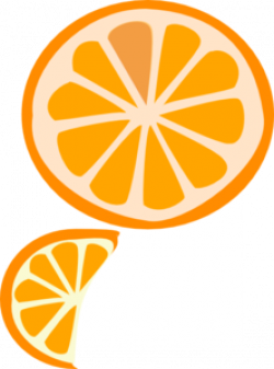 Orange Slice Clip Art at Clker.com - vector clip art online, royalty ...