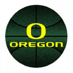 Logo Rugs Oregon Basketball 4 ft Area Rugs