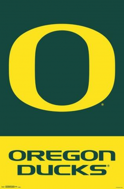 University of Oregon Ducks Official NCAA Team Logo Poster - Trends  International
