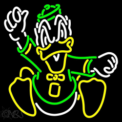 Oregon Ducks Alternate 1999 Pres Logo NCAA Neon Sign ...