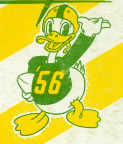 Old school Oregon football logo | Oregon ducks football ...