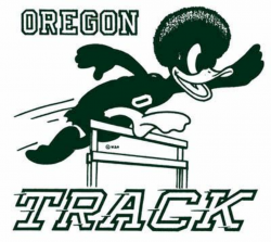 Old school Oregon track logo | Oregon ducks, University of ...