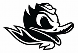 SellingDecals ncaa0480 Oregon Ducks Old School Mascot Die Cut Vinyl Graphic  Decal Sticker NCAA Color Choice 8\