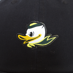 Black Nike Heritage 86 Adjustable Hat Small Oregon Duck Logo