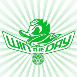 Win the Day! | Oregon ducks football, Oregon football ...