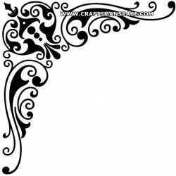 Corner design ornament. FREE \