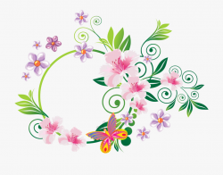 Ornamental Clipart Floral - Ornament Flower Png #850755 ...