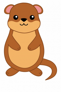 Otter Clipart Finding Dory - Cute Groundhog Clipart ...