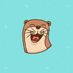 Free Otter Clipart happy, Download Free Clip Art on Owips.com