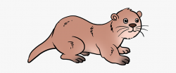 How To Draw Otter - Easy Otters Drawings, Cliparts ...