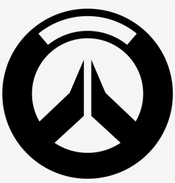 Overwatch Filled Icon - Overwatch Logo Black Png - Free ...