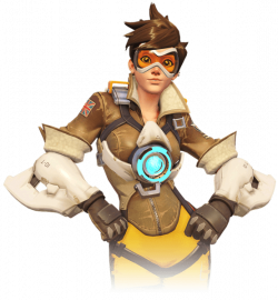 Overwatch Tracer transparent PNG - StickPNG