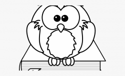 Black And White Cartoon Owls - High Resolution Coloring Book ...