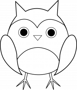 Graphic Royalty Free Stock Owls Clipart Black And White ...