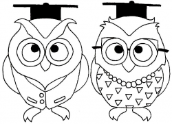 Graduation Owls Original by ModaCephalopoda on Clipart ...