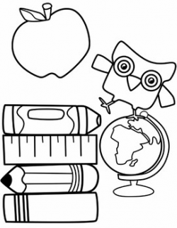 Owl and Back to School Clipart Bundle