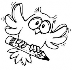 Drawings Of Owls In Black And White | Free download best ...