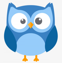 Blue Owl Vector Owl Clipart Blue Blue Png And Vector Blue Owl Png ...