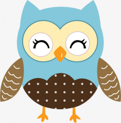 Blue Owl Bi Yanjing, Owl Clipart, Owl, Hand Painted PNG Transparent ...